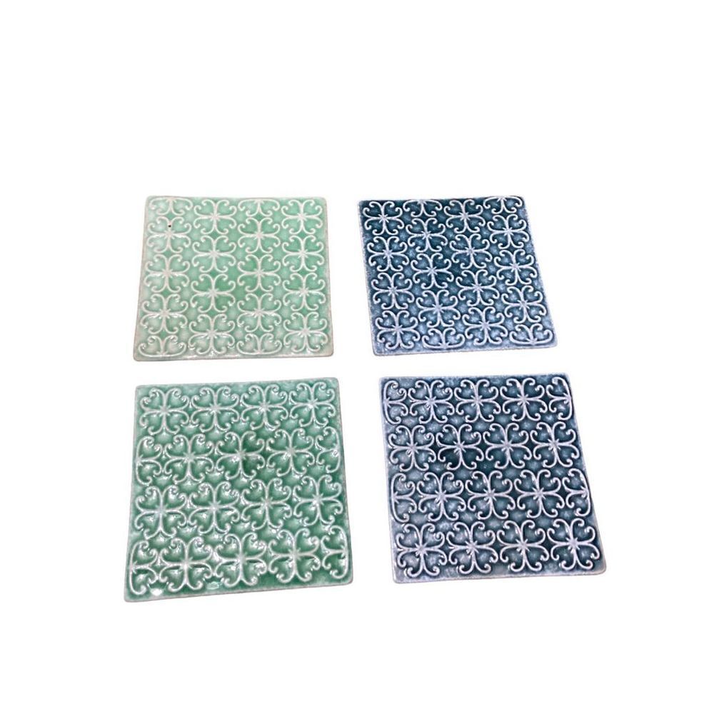 Cup Coasters Ceramic Tile Coasters - Picture 2 of 3